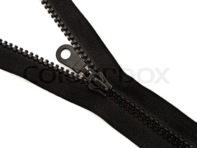 K6R kostený zips (6 mm) 45 cm čierny