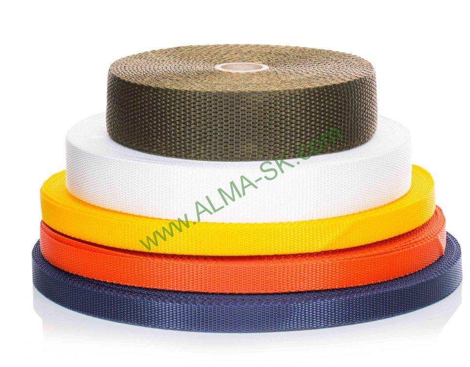 Popruh 40 mm farebný (polypropylén)