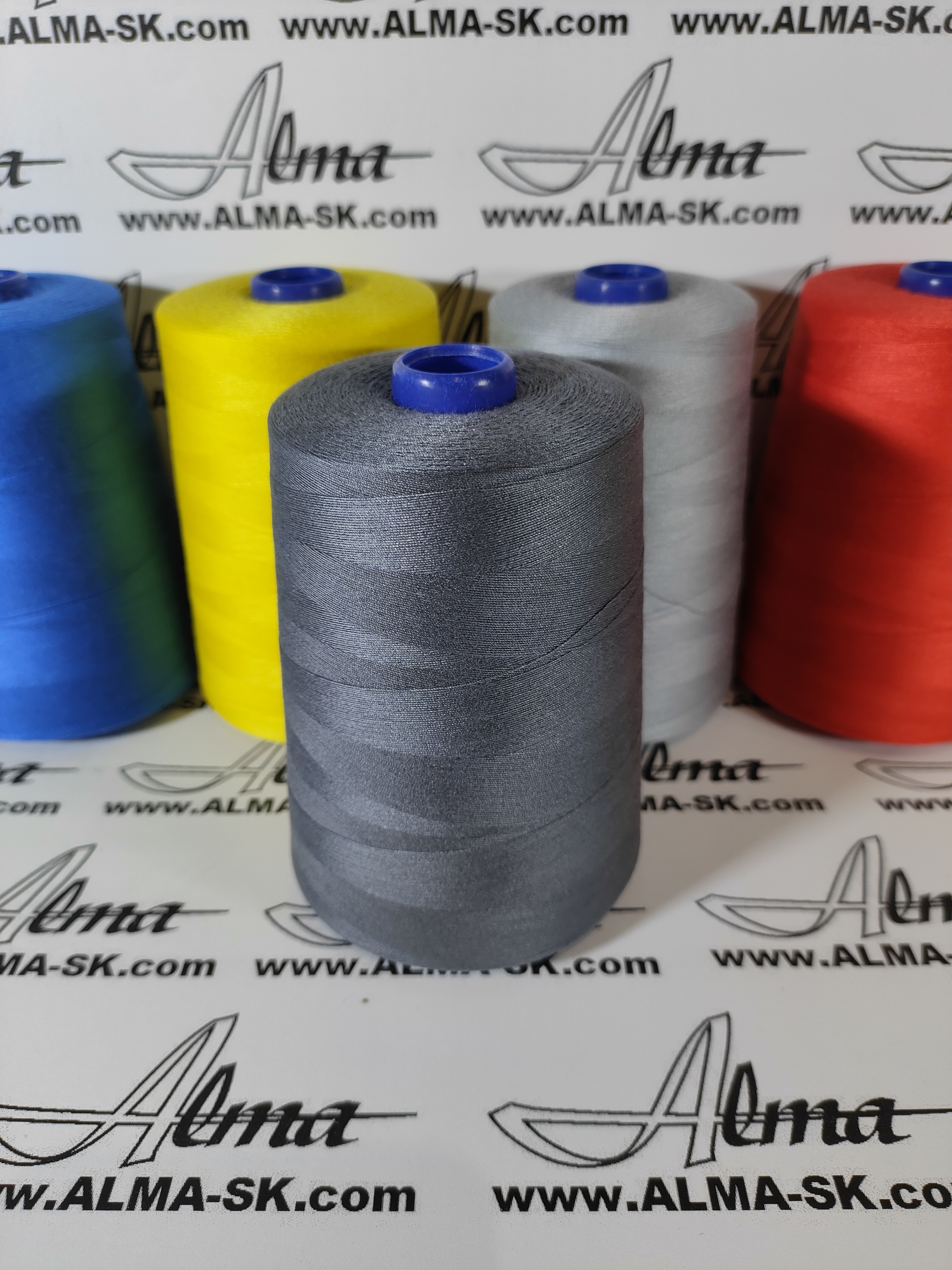 Happy Threads i 80 (40/3) (TA-155 tmavo šedé) nite 5.000y