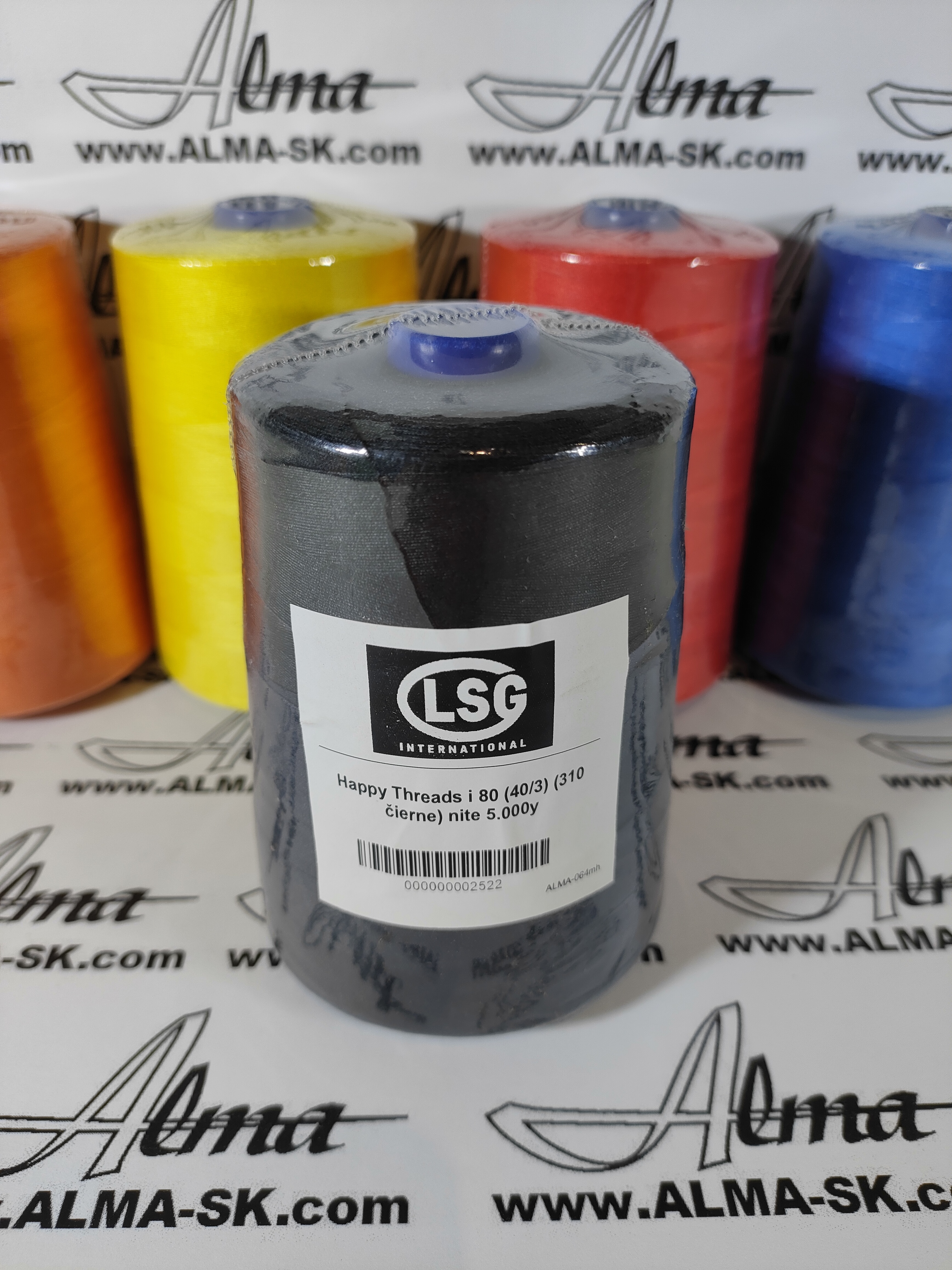 Happy Threads 5.000 y 80 (40/) čierne