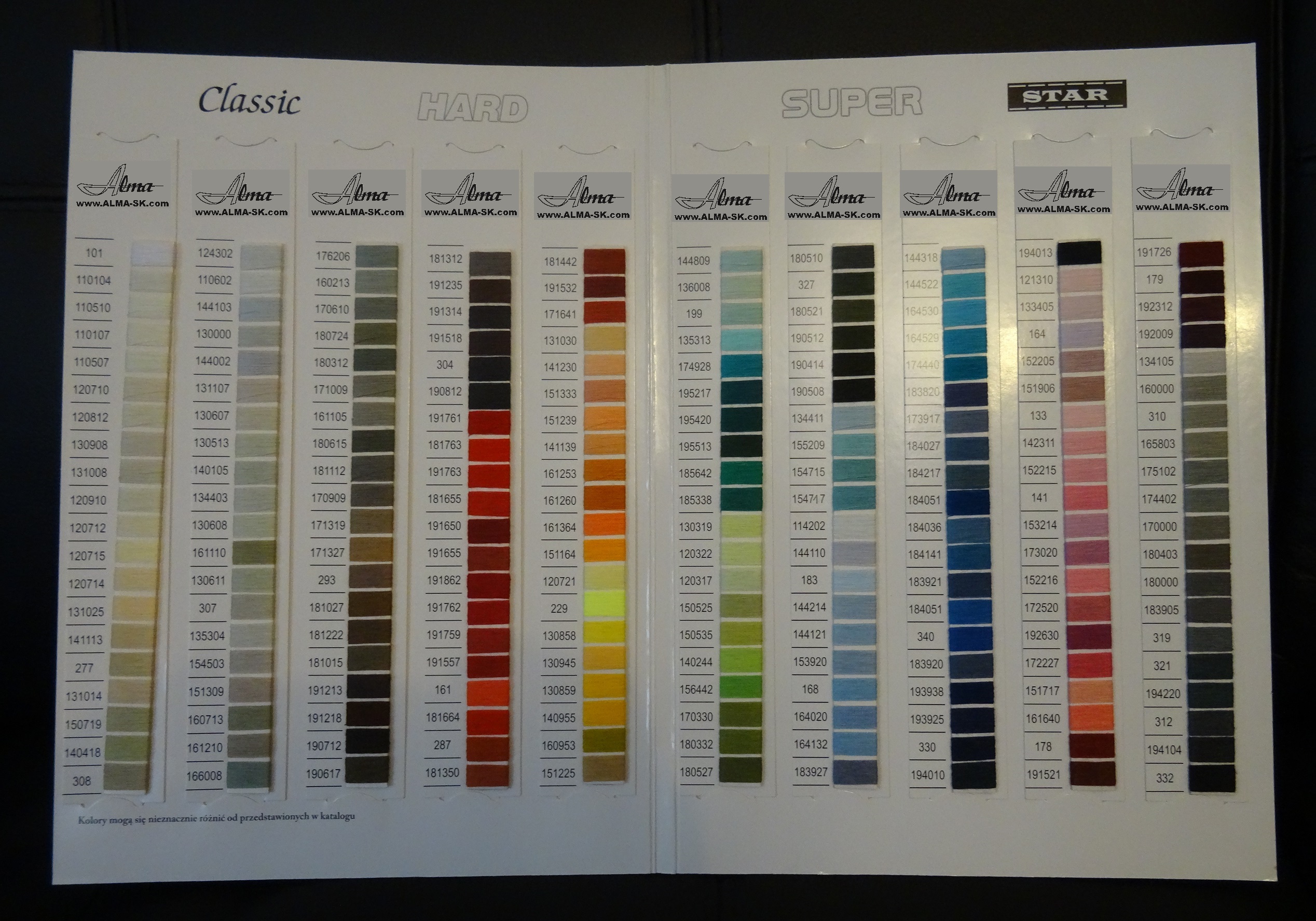 HARD šijacie nite 120 (40/2) 16-1407